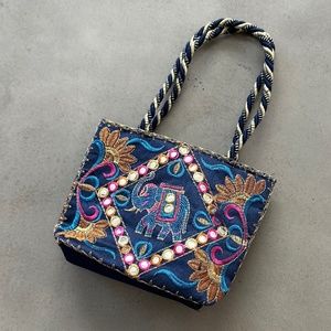 New Indian Embroidered Mini Tote